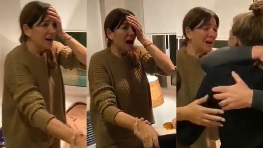 Andrea Frigerio emocionó a sus seguidores de Instagram.