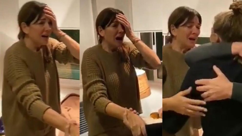 Andrea Frigerio emocionó a sus seguidores de Instagram.