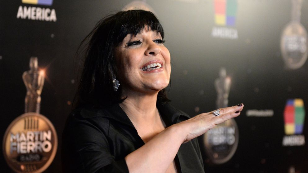 La Negra Vernaci despidió a su padre (Nahuel Ventura/Crónica).