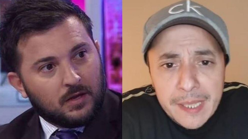 Protagonizaron un fuerte cruce en las redes.