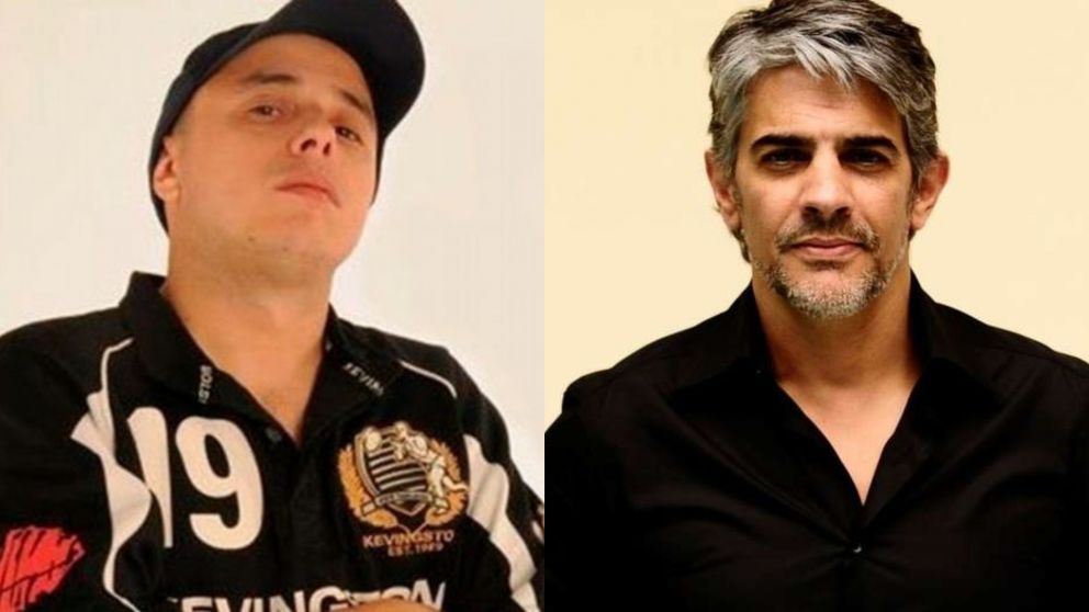 El Dipy y Pablo Echarri, un cruce inesperado.