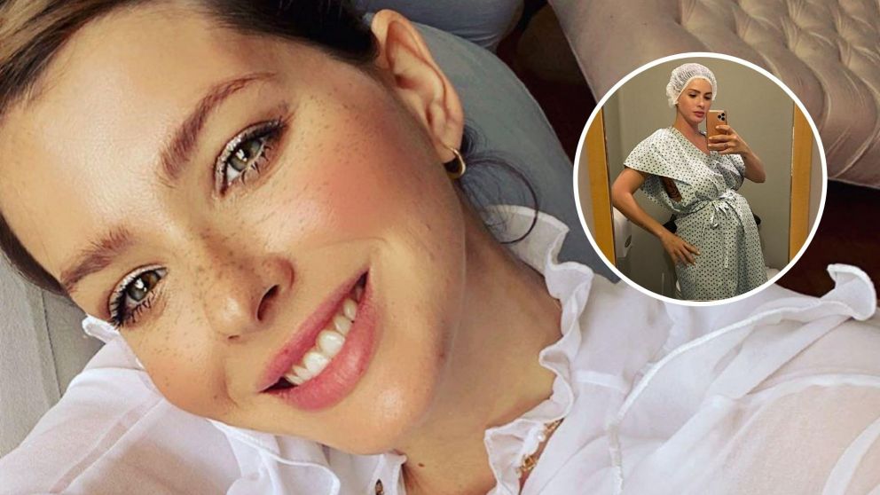 La China Suárez recordó los momentos previos a conocer a su tercer hijo.