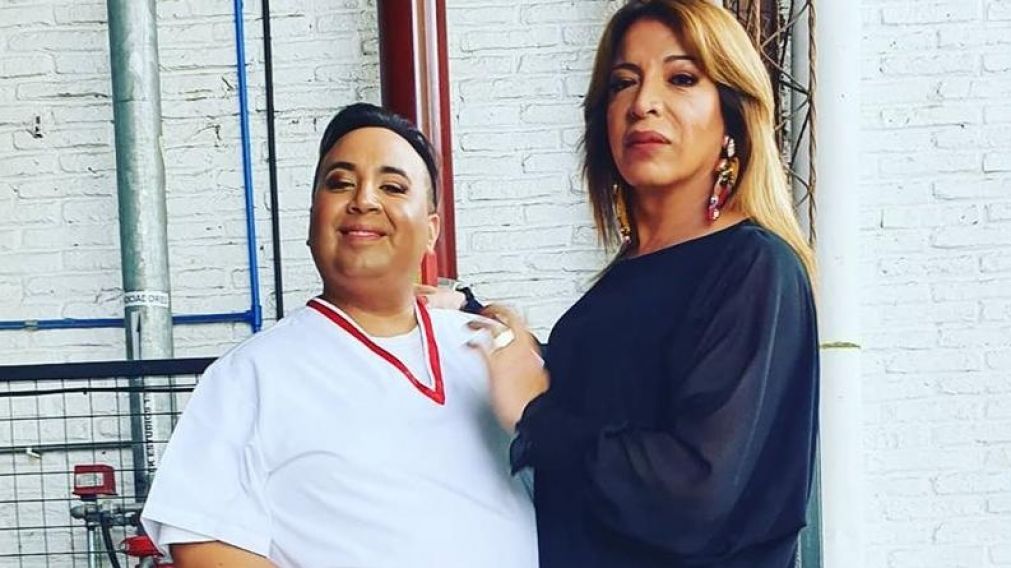 La conductora record� a su inseparable amiga.