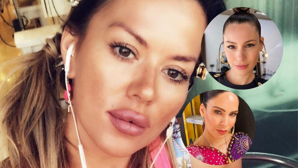 La modelo apuntó contra la conductora de "Pampita Online" y la panelista.