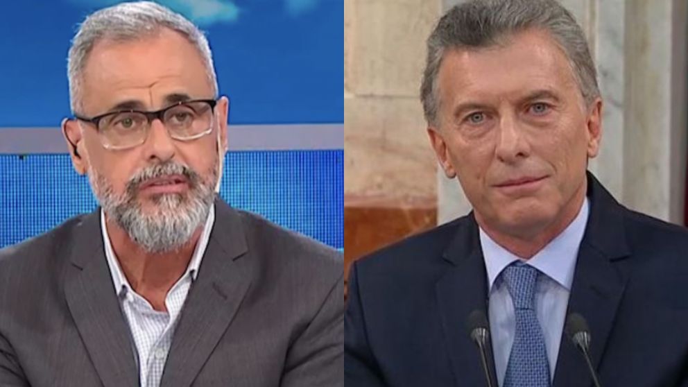 Duras críticas del periodista contra el exmandatario.