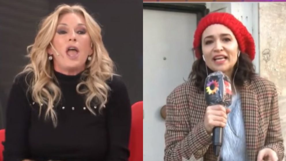 Tras la discusión Mengolini abandonó el móvil.