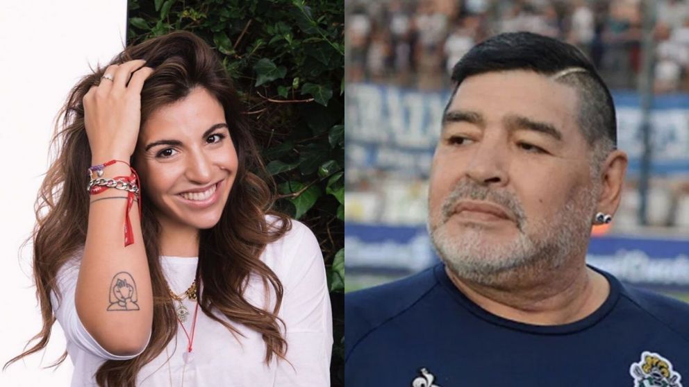 La hija del Diez habló dle estado de su salud de su padre.