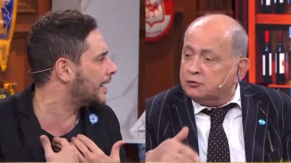 Polémica en el bar entre los periodistas.