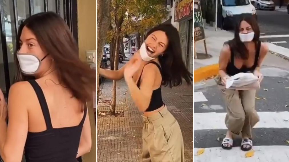 Un baile pol�mico en la calle.