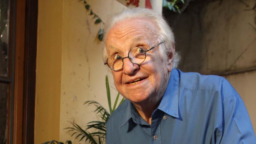 El actor pasa la cuarentena en su casa natal, en el barrio de Colegiales.