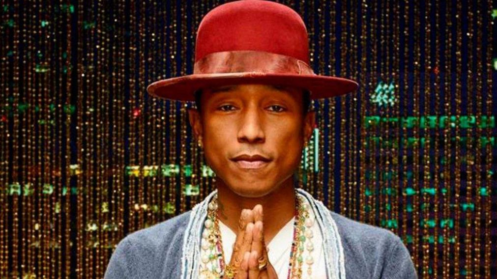 Pharrell Williams fue el más escuchado en la última década en Reino Unido.