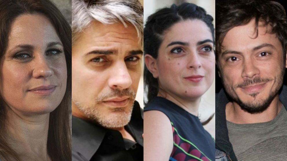 Los famosos dejaron sus mensajes en las redes.