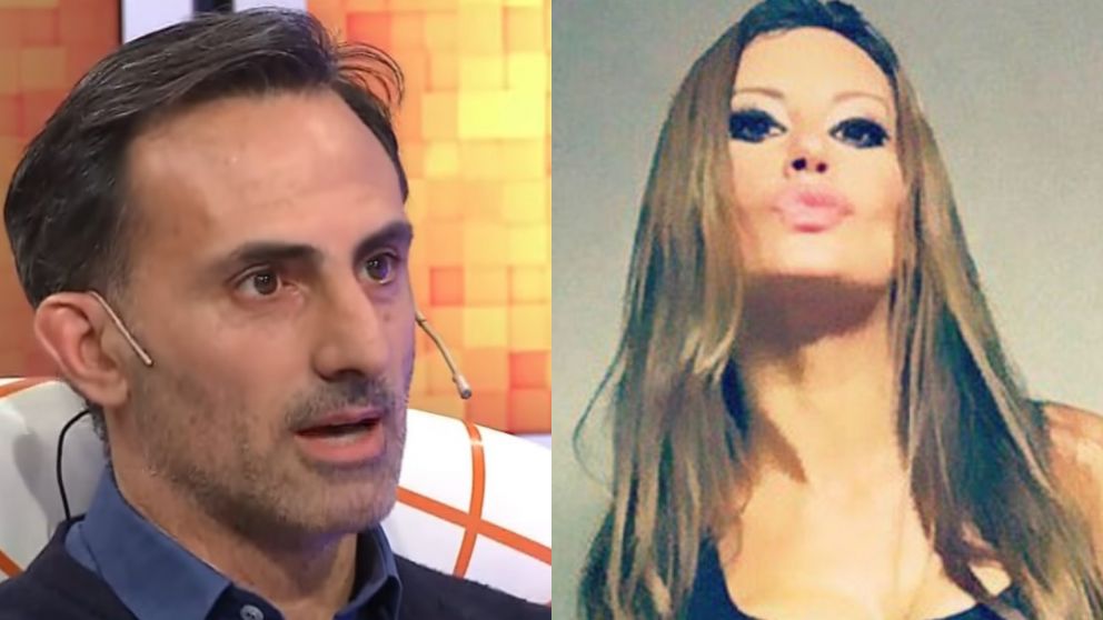 Se refiri� al esc�ndalo con Natacha. 