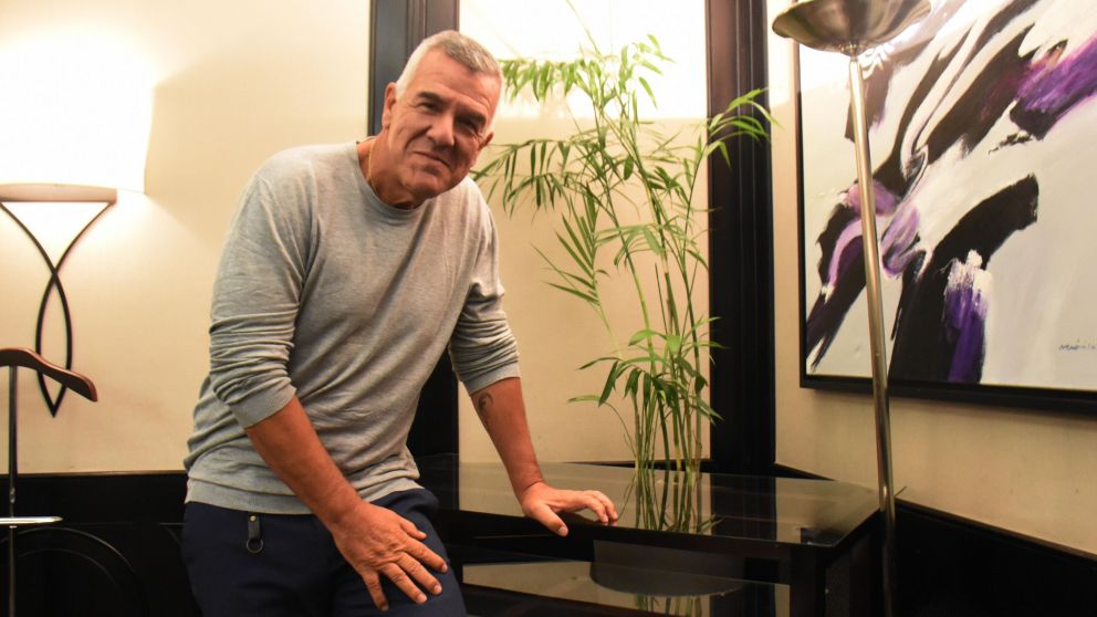 El humorista contó que disfruta su profesión desde hace 36 años. (Pablo Villán/Crónica)