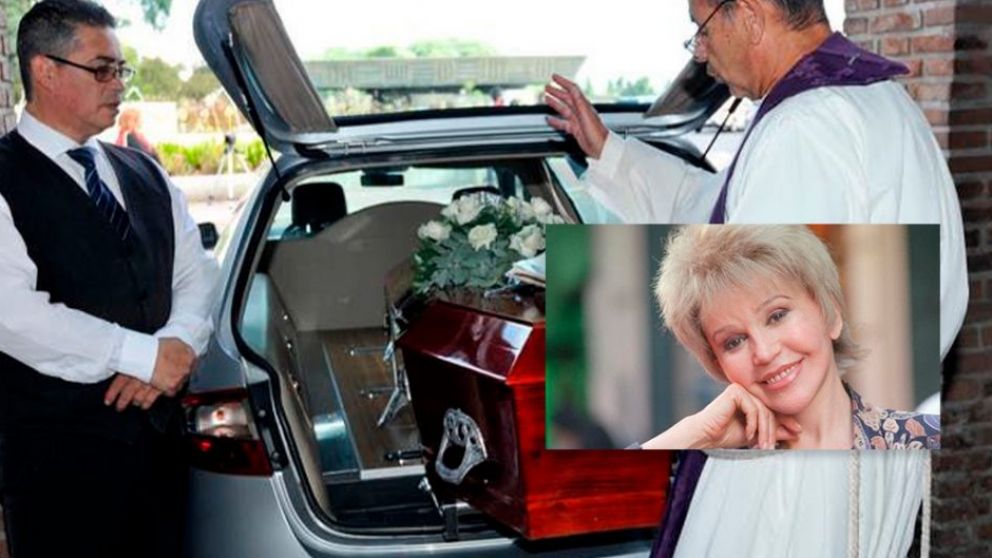 Una despedida en soledad.