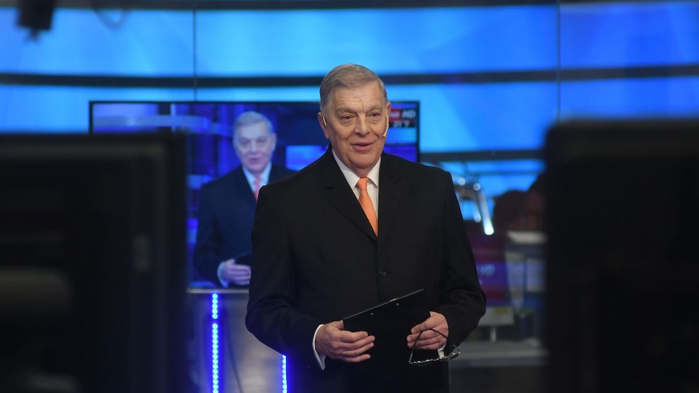 Santo Biasatti regresa a Crónica HD. (Rubén Paredes/Crónica)