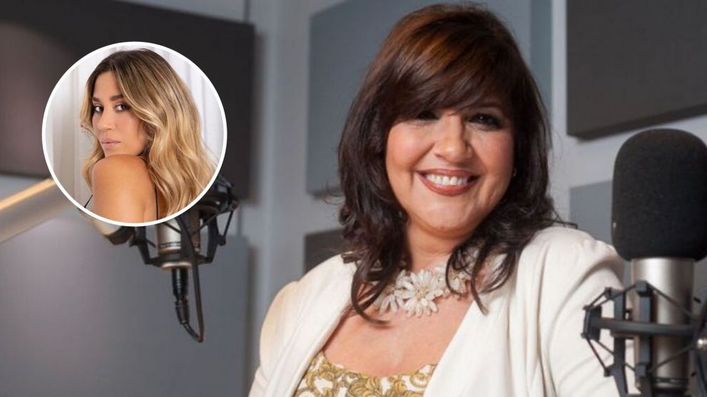 La conductora de radio salió a bancar a la cantante.