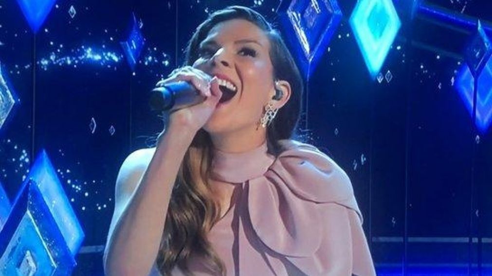 La emocionante presentaci�n de las voces de "Frozen 2". 
