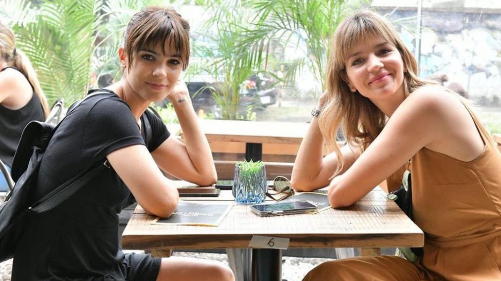 Agustina y Marcela, una amistad de larga data.