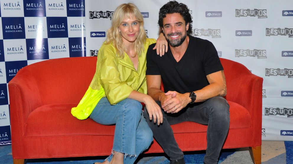 Los actores hablaron sobre los vínculos amorosos (Nahuel Ventura/Diario Crónica).