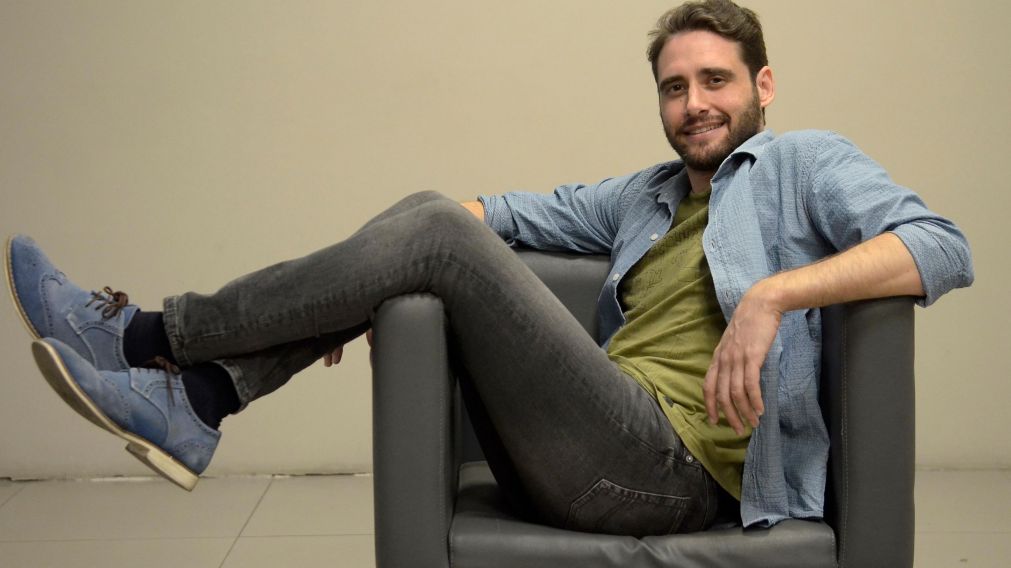 El actor español participó de "El Pueblo Quiere Saber". (Fernándo Pérez Re/Crónica)