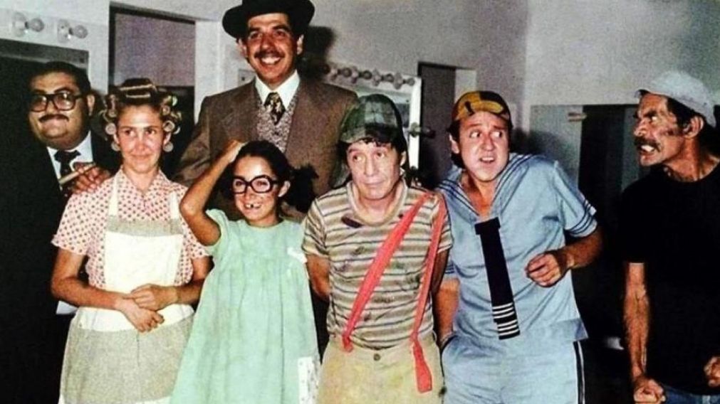 ¡Dos personajes muy queridos de "El Chavo del 8" muy cerca!