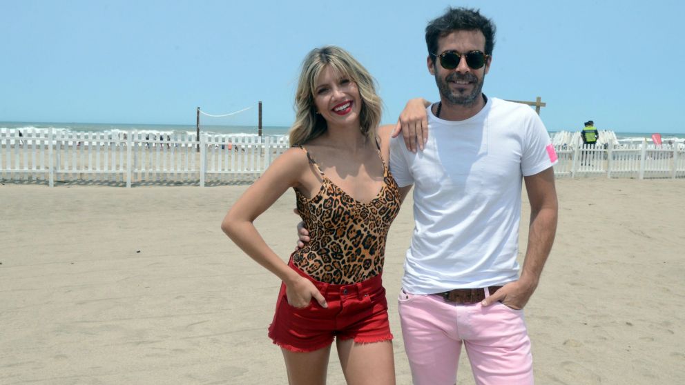 Muy enamorados en Mar del Plata. (Diario Crónica/Pablo Villán)