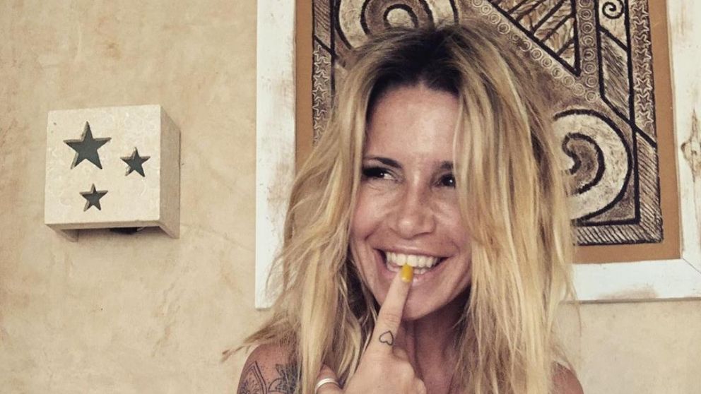 Flor Peña, muy picante en Instagram.