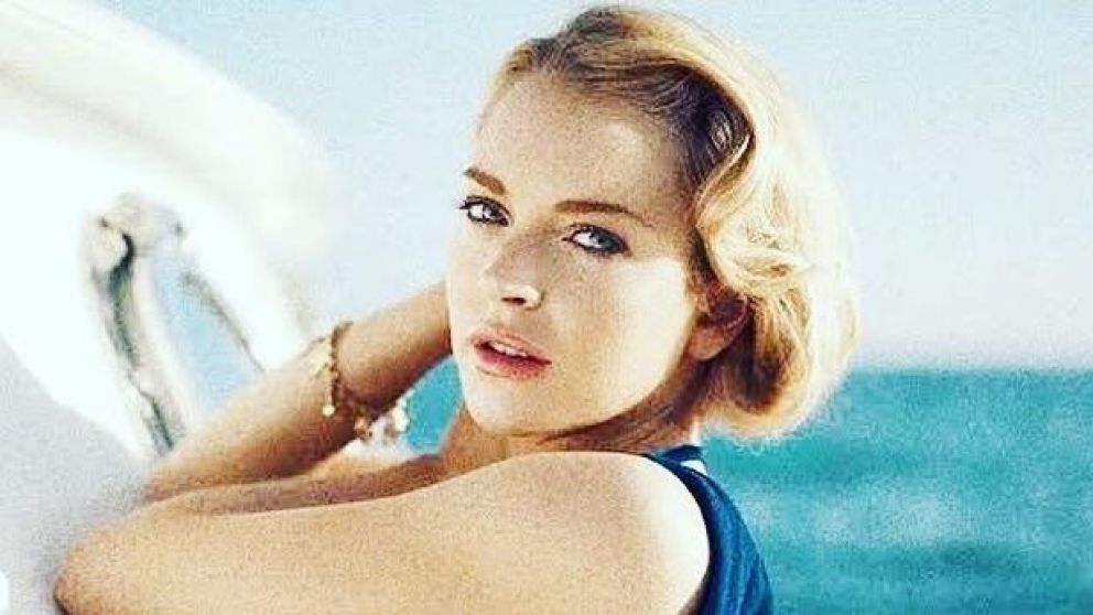 Lindsay Lohan, atrevida en las redes.