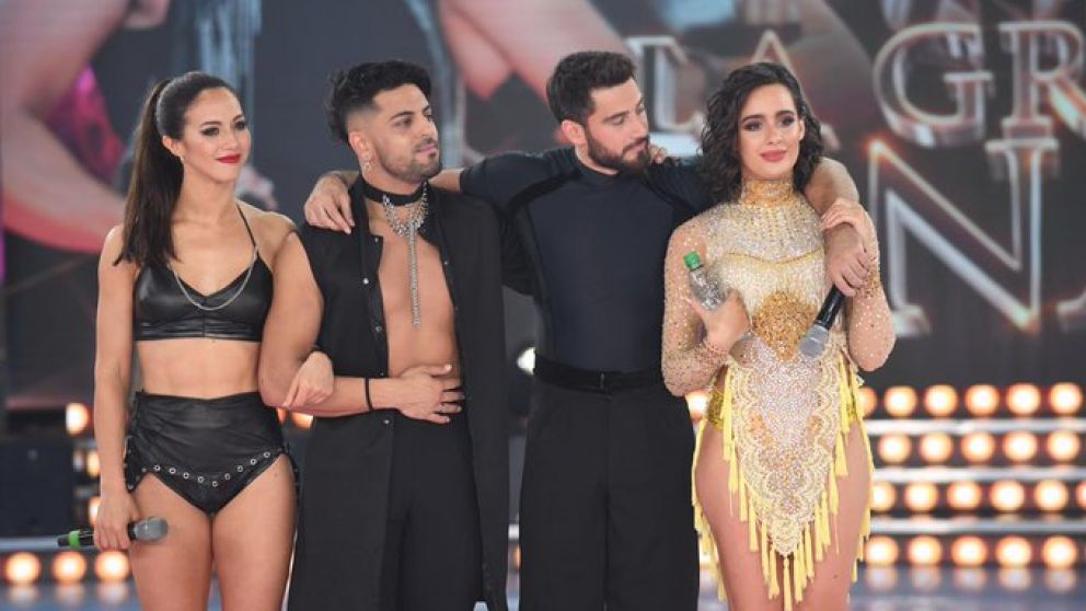 Los finalistas, antes del resultado.