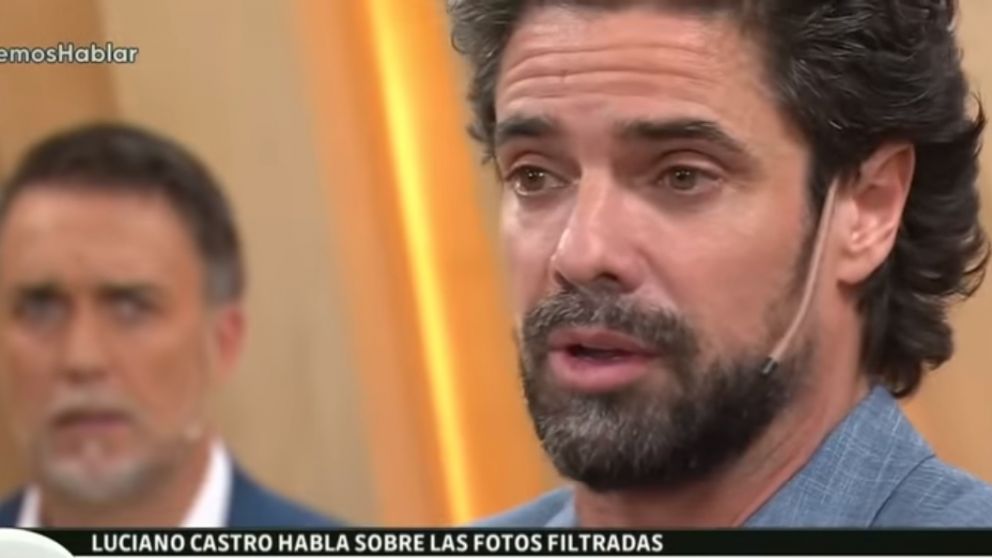 La emoción de Luciano Castro al recordar la charla que tuvo con su hijo.