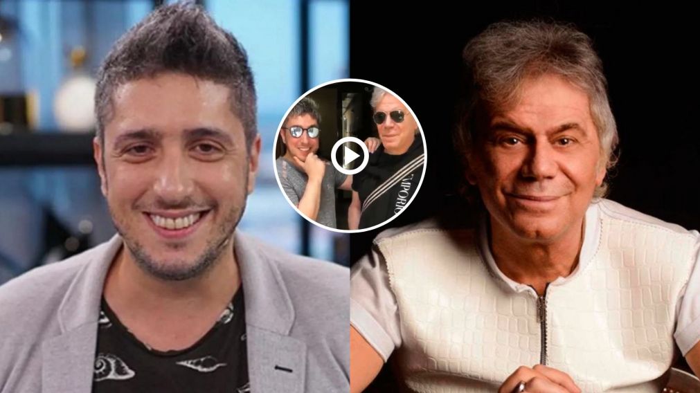 ¡Tremendo! El beso de Jey Mammón y Beto Casella.