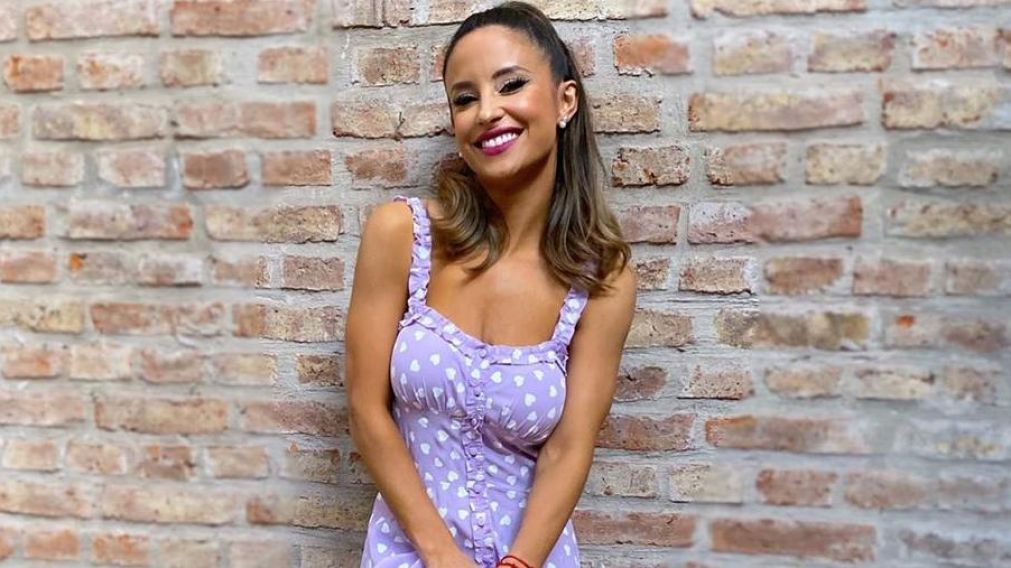 Lourdes Sánchez sufrió un fuerte golpe en los ensayos del "Bailando".