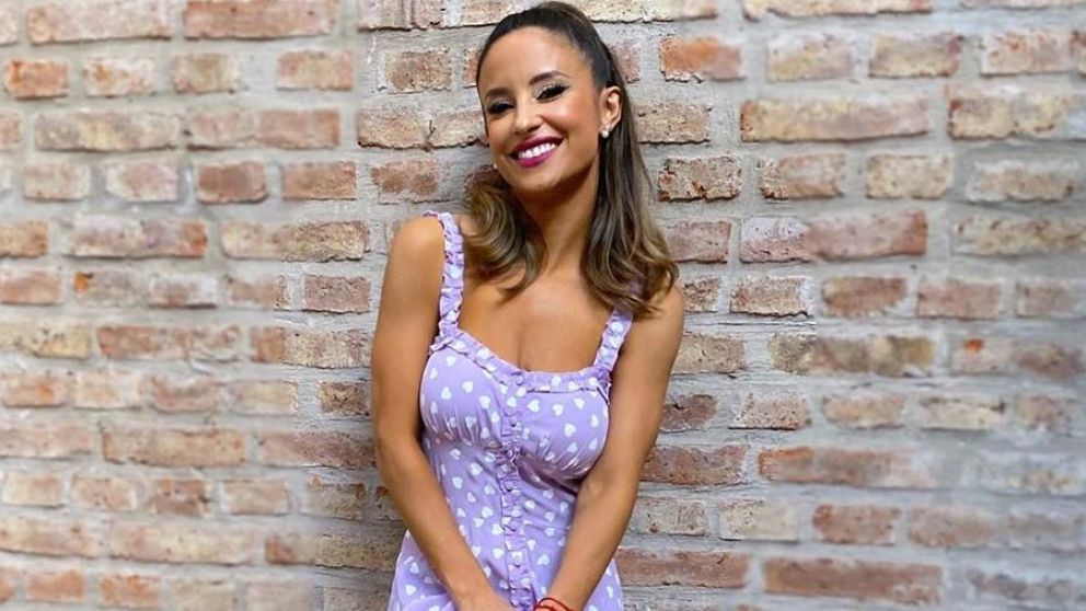 Lourdes Sánchez sufrió un fuerte golpe en los ensayos del "Bailando".