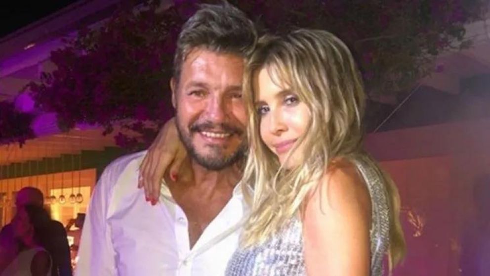 Marcelo Tinelli y Guillermina Vald�s mantienen encendida la llama del amor.