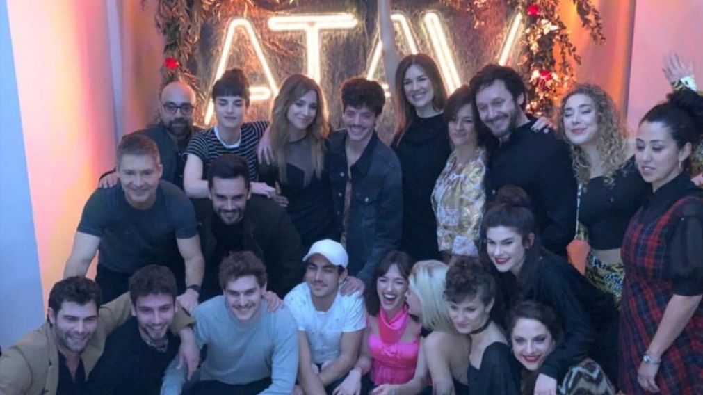 La intimidad de los festejos de la novela estrella de El Trece.