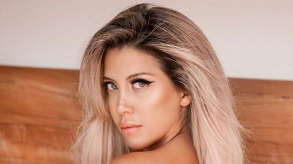El look "rolinga" de Wanda Nara que despert� suspiros en las redes.