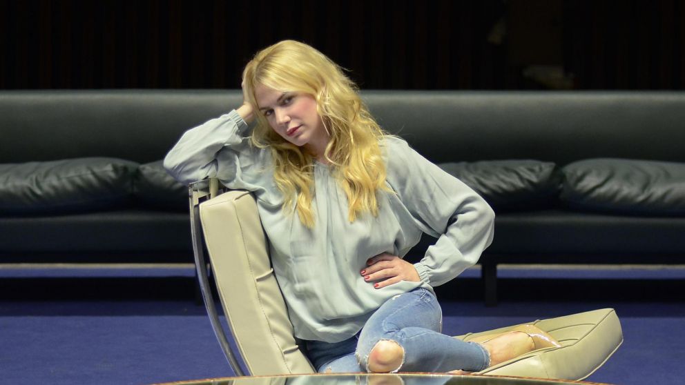 La sorpresiva confesi�n de Esmeralda Mitre (Fernando P�rez Re/Diario Cr�nica).