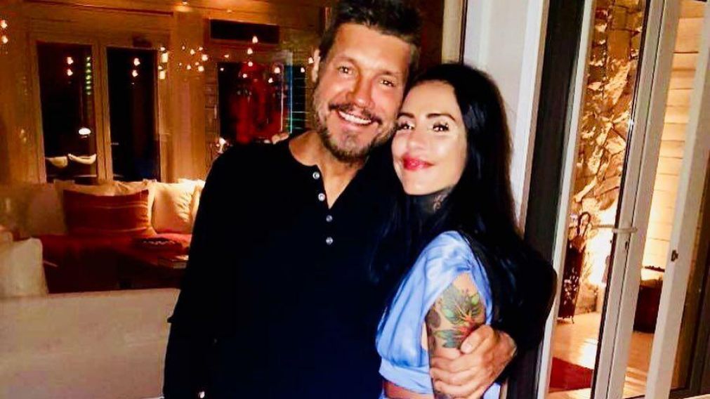 El tierno saludo de Marcelo Tinelli a su hija Cande.