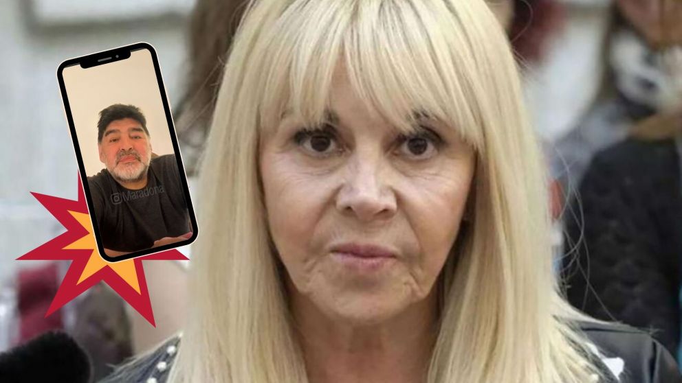 La respuesta de Claudia Villafañe al explosivo video de Diego Maradona.