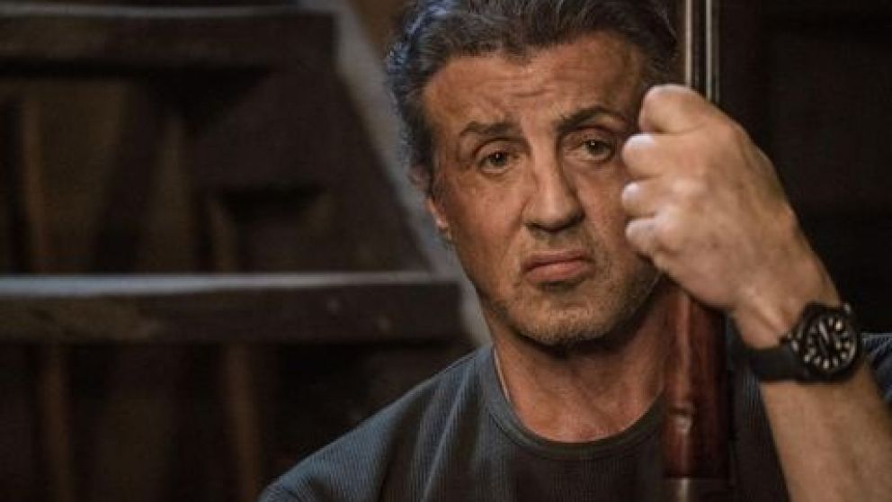 John Rambo, uno de los personajes más icónicos del actor.