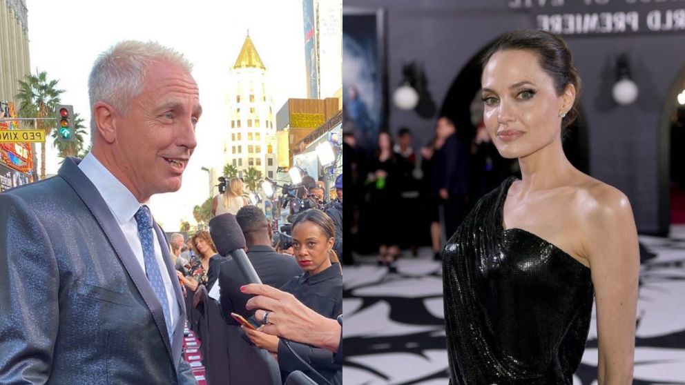 Polémica foto de Marley con Angelina Jolie.