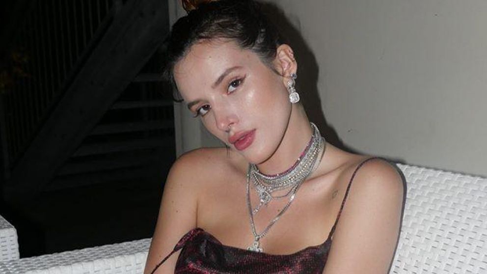 Bella Thorne, la ex chica Disney, que recibirá un premio por dirigir un filme erótico.