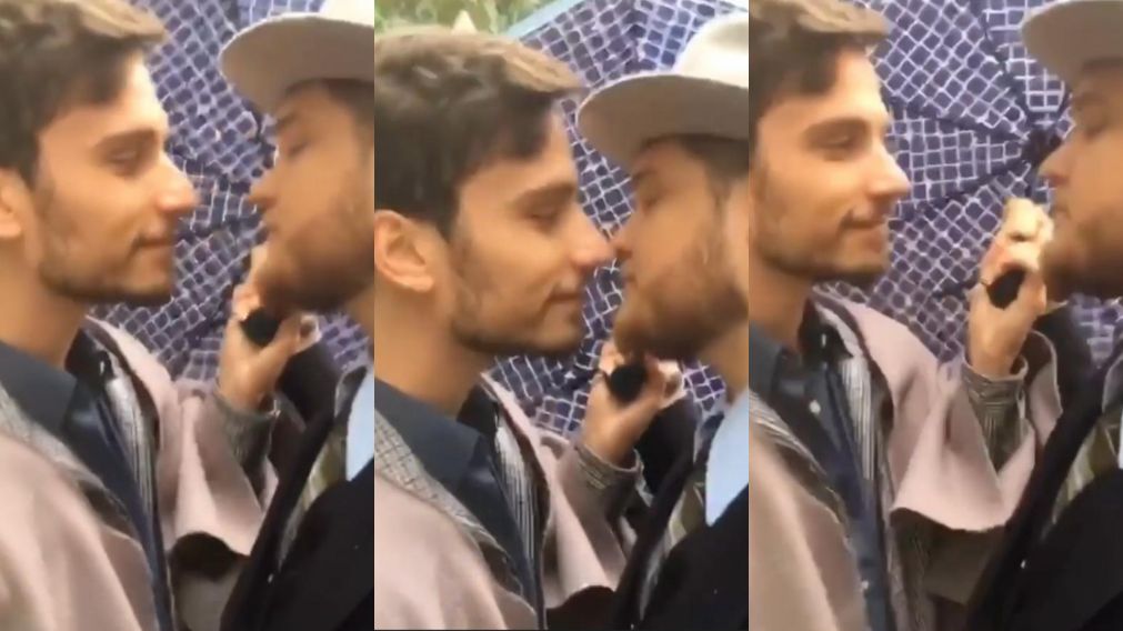 El rom�ntico video de Albert Bar� y el hijo de Adri�n Suar. 