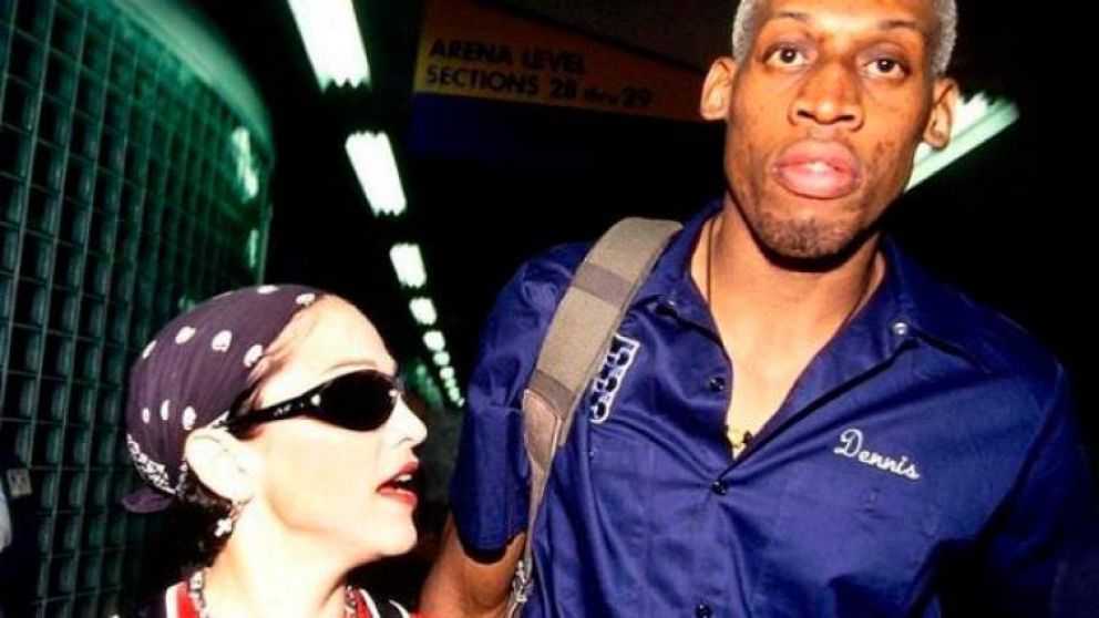 La insólita oferta millonaria de Madonna a Dennis Rodman