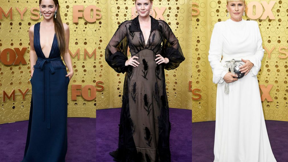 Las grandes figuras pasaron por la alfombra violeta de los Emmy 2019.