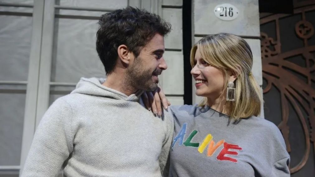 Muy enamorados. (Diario Cr�nica/Hern�n Nersesian)