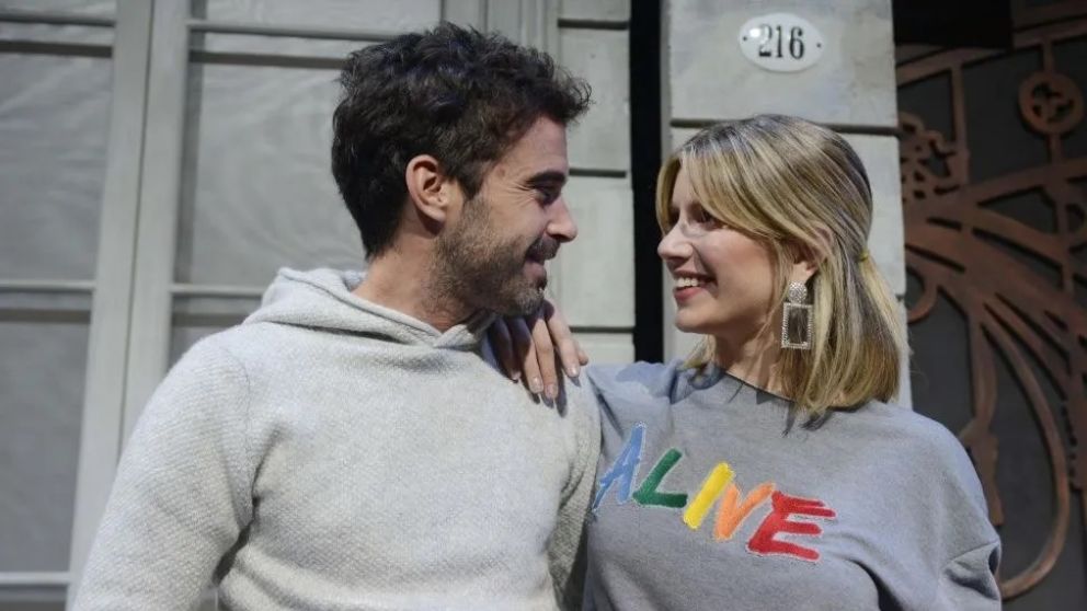 Muy enamorados. (Diario Crónica/Hernán Nersesian)