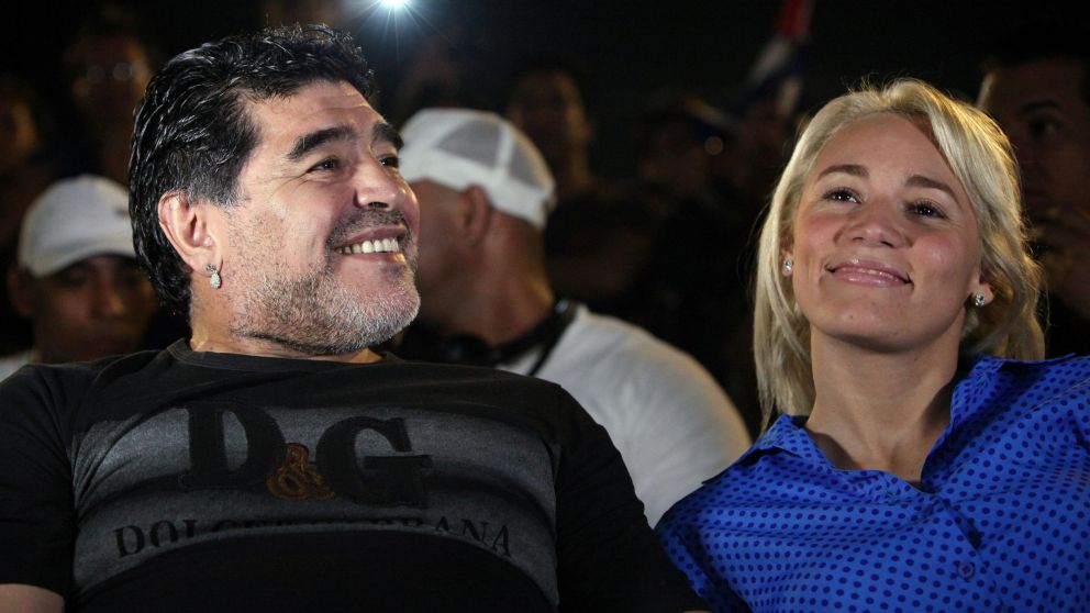 Rocío Oliva y Diego Maradona, otra vez ¿juntos?