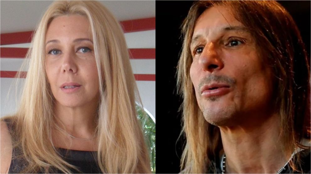 Mariana Nannis atacó a Claudio Paul Caniggia en la Justicia.